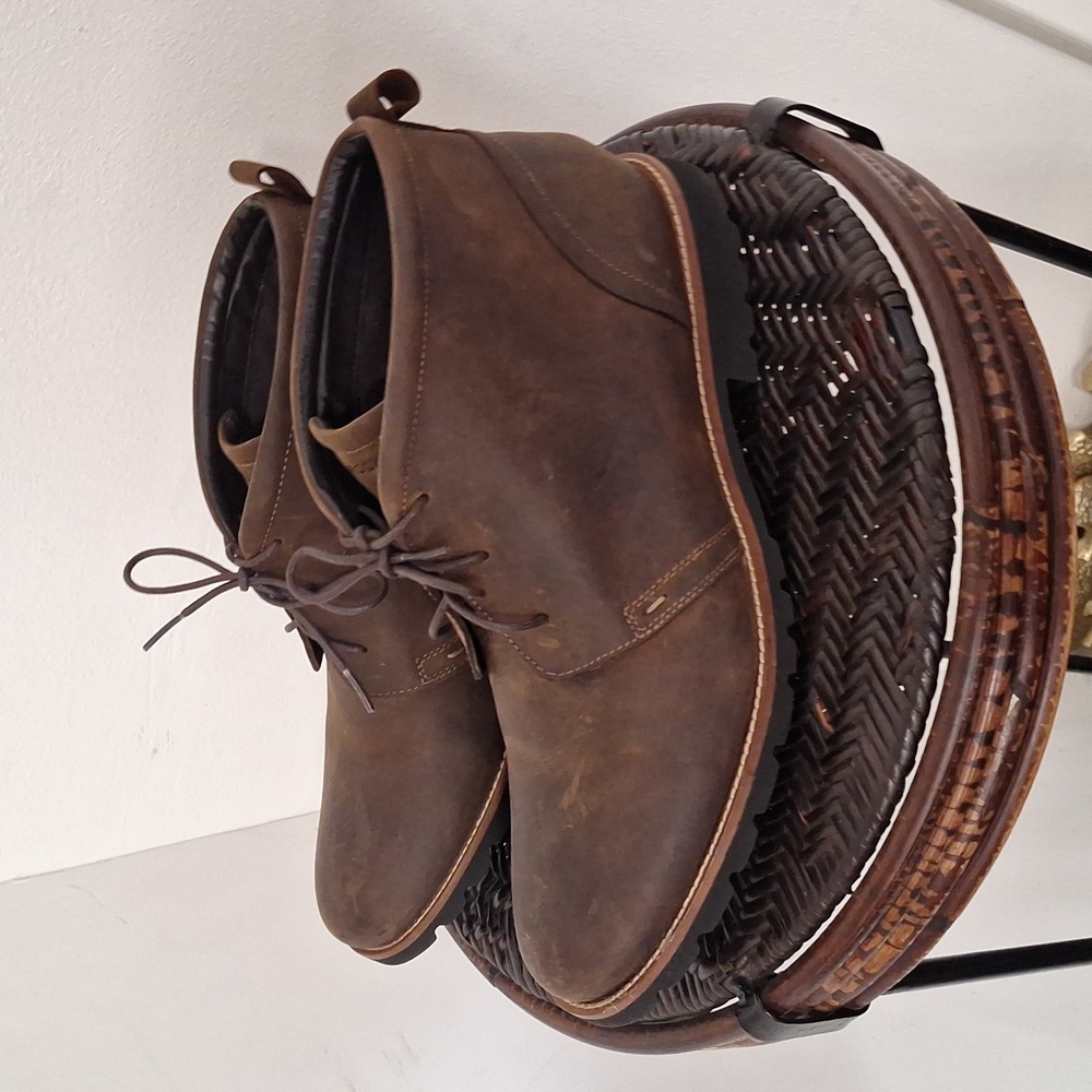 Rockport Brown Leather Chukka Boots